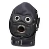 NXY SM Bondage volwassen zacht sexy masker speelgoed speelgoed hoofd zwarte slaaf beperkende kap 0105233Q8327848