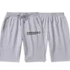 DSQ2 Men's Shorts Straight Tube Breathable Cotton Letter Printing Sweatpants Summer Boys' Versatile Fashion Beach Shorts