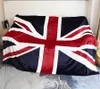 Decken, britische Flagge, superweich, Doppelüberwurf für Bett, Couch, Stuhl, Herbst, Winter, Camping, Wohnzimmer, Büro, Geschenk