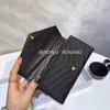Femme Mens portefeuille portefeuilles sac à main sacs à main designer titulaire de la carte mini embrayage titulaires poche à fermeture à glissière en cuir véritable noir lettres d'or TOP