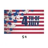 3x5 FT Happy 4th of July Flag Independence Day Banner Decorations Polyester Decor USA Party Supplies Memorial American Holiday US Vintage with Two Brass Grommets
