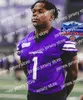 Maillots Football Football Maillots Personnalisés TCU Horned Frogs Football Jersey Maillots TCU Taye Barber DJ Allen Keontae Jenkins Terrence Cooks Jr