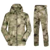 Outdoor Jackets Sweat à capuche pour hommes vestes imperméables d'extérieur TAD V 5.0 XS Softshell tenue de chasse vêtements thermiques tactique Camping randonnée souffle Sport costume 0104