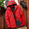 Outdoor Jackets Hoodies 2021Men Herfst Dunne Outdoor Jacket Waterdichte jas Outwear Wind Breaker Reflecterend artikel Jackets voor mannen Rain 0104