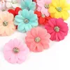 Decorative Flowers Artificial Silk Rose Head 5.5cm Fake Flower For Home Decor Marriage Wedding Decoration Craft Wreath Gift Box Accessories