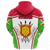 African Zone Men's Clothing Casual Street 3d Printed Pullover Sweater Sweatshirt Burundi Events Flag Hoodie