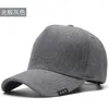 Ball Caps High Top Tamanho Big Hats Basebal Hats Man Woman Vinária ao ar livre Lã Warm Sport Snapback Cap 56-60cm 60-65cm