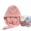 Toalla Ma'am Magic Microfibra Hair Secador de secado rápido Baño Wrap Hat Quick Cap Turban Dry
