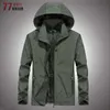 Outdoor Jackets Hoodies Big Size Militaire waterdichte jas Mannen Spring herfst Men Casual windbreaker Jassen Mens Outdoor Ademend dunne dunne capuchon Coats 0104