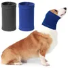犬のアパレルイヤーマフソフトウォームノイズペットペットの耳カバークロスハット冬のかわいい風の帽子の子犬のアクセサリー