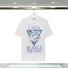 Mode pour hommes t-shirt Designers Hommes Vêtements t-shirts noirs et blancs T-shirts décontractés pour femmes Hip Hop Streetwear Casablanc