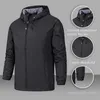 Vestes d'extérieur Hoodies Automne Camping en plein air pour hommes Veste imperméable à coque souple Séchage rapide Manteau d'escalade thermique hommes veste 0104