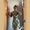 Grundlegende Freizeitkleider, Freizeitkleider, gestrickt, Damen, sexy, Mini-Kurzschluss, figurbetont, Vintage-Pullover-Kleid, langärmelig, koreanische Herbst- und Wintermode