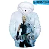 Herren Hoodies Lose Neue Final Fantasy 7 Capuchon Tops Herbst Winter Harajuku Männer Hoodie Mode Trui 2023 Dig Hip