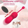 Sex Toy Massager G Spot Eggs Telescopic Vibrator Manlig prostata Massager Trådlös fjärrkontroll Dildo Butt Plug Anal Toys for Men