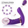 Articles de beauté USB charge 10 vitesses gode vibrateur jouet sexy pour femmes G Spot clito stimuler télécommande Vibration femmes adultes 18