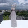 Butelki z wodą korony termos Diamond Thermos 500 ml lśniące ze stali nierdzewnej Przenośna kolba próżniowa Kupek dla dziewcząt Prezent 230104