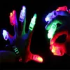 LED -handskar LED -fingerbelysningar Glödande bländande färg Laseremitterande lampor Bröllopsfirande Festival Kid Birthday Party Decor Lights Lights