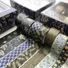 Geschenkwikkeling 10 Rolls/Set Mixed Style Washi Tapes Paper Stickers Sets Diy Scrapbook Diary Journal Decoratieve zelfklevend
