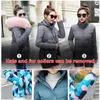 Women's Down Parkas 2023 Parka Women Winter Jacket Coat Hooded Outwear Memach Tick Cotton Padded Basic