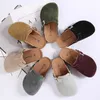 Slipper Girls Cork Slippers Kids shoes Home Shoes baby boys Children Fashion Suede Casual Sandals 2021 spring summer T230302
