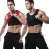 Men's Body Shapers Men Neoprene Vest Sauna Ultra Thin Sweat Shirt Shaper Slimming Corset Men's Underwear Fitness