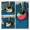 ROMA Graphy Patchwork Couleur PETITES Dames Demi-Lune Hobo Underarm Sac Sacs À Main Femmes Designer En Cuir Embrayage Épaule Sac À Main Luxu233w