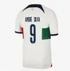 22 23 Portuguesa JOAO FELIX Soccer Jerseys RUBEN BRUNO BERNARDO RONALDO FERNANDES Portugieser 2022 Maillot de football de l'équipe nationale portugaise Hommes Kit Enfants DIOGO J.