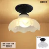 Luzes de teto Lâmpada de vidro Lâmpada de estilo europeu iluminação decorativa simples doméstico Americano Americano LED LED LUZ