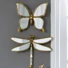 Decoratieve beeldjes Wanddecoratie Hanger Hars Libel Ornamenten Vlinder Achtergrond Dierenelementen Retro Woonkamer