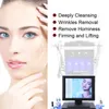 Profesjonalny wielofunkcyjny sprzęt kosmetyczny Spa Piękno twarzy Hydrafacialne Aqua Peeling Vacuum Face Cleaning Skin Rejuvenation Water Tlen Jet