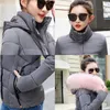 Women's Down Parkas 2023 Parka Women Winter Jacket Coat Hooded Outwear Memach Tick Cotton Padded Basic