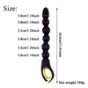 Artículos de belleza Anal Beads USB Recargable Butt Plug Vibrador juguetes sexy para principiantes Bolas Hombres Masajeador de próstata