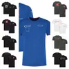 Costume de course F1, T-shirt à manches courtes et col ras du cou, uniforme d'équipe pour hommes, chemise de fan personnalisée, nouvelle collection