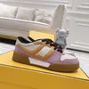 Sapatos casuais de couro mulheres homens carta sapato vintage branco tênis versátil treinador de luxo designer treinadores lace-up match sneaker confortável treinamento de plataforma