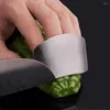 Wrist Support Finger Protector Cutting Kitchen Shieldtool Chop Chef Steel Cutterchopping Protection Care Cover Accessory Stainless Kit Saver