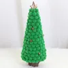 Christmas Decorations Reusable Unique Wool Felt Desktop Tree Eco-friendly Mini Exquisite Workmanship For