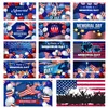 New Arrival 3x5 FT Flaga Dnia Niepodległości 4 lipca Banner Dekoracje Poliester USA Pamiątkowy Na Zewnątrz American Holiday Znak z Dwoma Mosiężnymi Przelotkami