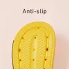 Slipper Utune 7-12y Çocuklar İçin Sandal Slaytlar Duş Ev Terlik Erkek Kızlar Eva Slip Sarı Pembe Yaz Ayakkabıları T230302