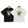 Męskie koszulki polo Plus z okrągłym dekoltem, haftem i nadrukami w stylu polarnym, letnia odzież z czystej bawełny ulicznej g224