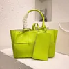 Designerskie kobiety Arcos Intreccio splot Tote Bag Włoch marka skórzana torebki zakupowe Lady Koszyk torebki z 239L