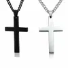 Pendant Necklaces Danymia Fashion Cross Necklace Link Chain Charm Male Punk Hip Hop Jewelry Gift Women Men Accessories Whosale