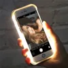 Selfie Light Telefon dla iPhone 12 Pro 13 Pro Max Xs Max 11 z światłami Flash luksus dla iPhone'a 7 8 11 Cover