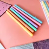 Stylo Fluorescent de tête de soin des yeux de couleur douce enfants élèves du primaire stylos Gel littéraires et artistiques jeunesse