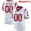 American College Football Wear Thr Custom USC Trojans College Football Jerseys 33 Marcus Allen 42 Ronnie Lott 43 Troy Polamalu Hommes Femmes Jeunes cousus