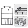 Kitchen Storage Wall Mounted Mail And Key Holder Rack Organizer Pocket Letter Sorter For Entryway Home Office Decor