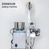 Zonesun 2-50g Máquina de recheio e vedação automática em pó de grânulos de amêndoas nozes de saqueta saquinho de embalagem máquinas de embalagem