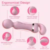 Sex Toys Massager potężny 2 w 1 wibrator Av żeńska magiczna różdżka stymulator stymulatora USB ładowanie 20 trybów g gildo