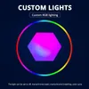 RGBIC Smart Lead Led Hexagon Night Lights Myster Lamp