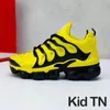 2023 Hot TN Plus Barnskor Pojkar Flickor Löparskor Gul Sea Triple Svart Vit Flerfärgad Spänning Lila Bumblebee Be True Sneakers Sneakers EUR 24-35